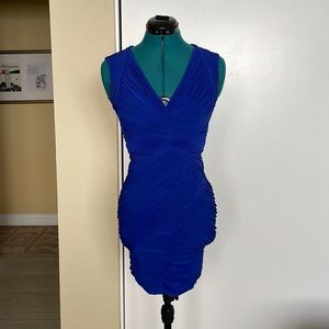 BCBG Slinky Royal Blue Mini